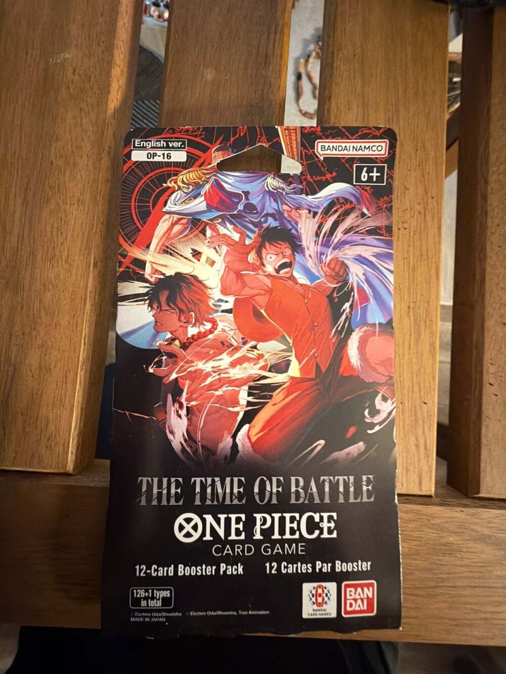 Bandai One Piece Card Game The Time of Battle Booster Pack OP-16